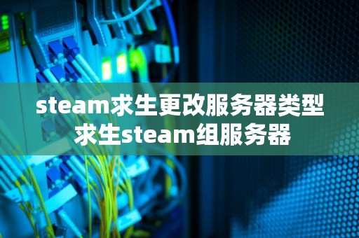 steam求生更改服务器类型 求生steam组服务器