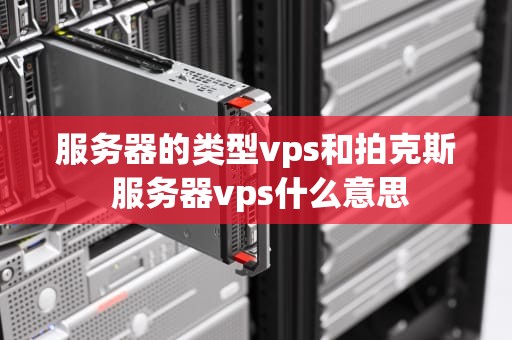 服务器的类型vps和拍克斯 服务器vps什么意思