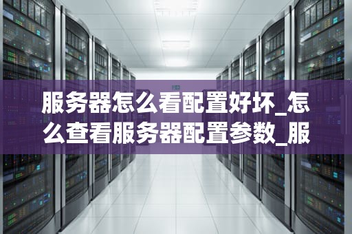 服务器怎么看配置好坏_怎么查看服务器配置参数_服务器配置好坏的评估方法