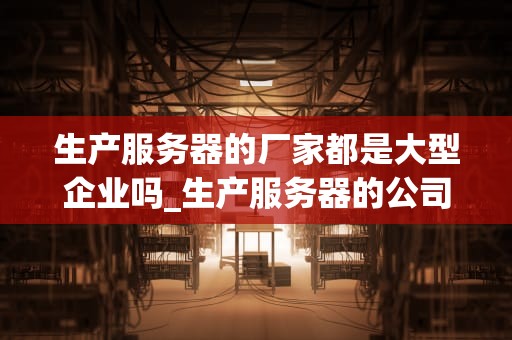 生产服务器的厂家都是大型企业吗_生产服务器的公司有哪些_大型企业与生产服务器的厂家