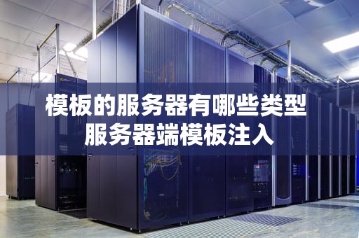 模板的服务器有哪些类型 服务器端模板注入