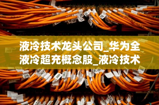 液冷技术龙头公司_华为全液冷超充概念股_液冷技术龙头公司的发展与挑战