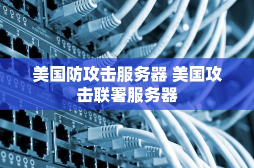美国防攻击服务器 美国攻击联署服务器