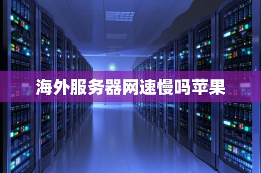 海外服务器网速慢吗苹果