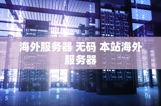 海外服务器 无码 本站海外服务器