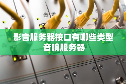 影音服务器接口有哪些类型 音响服务器