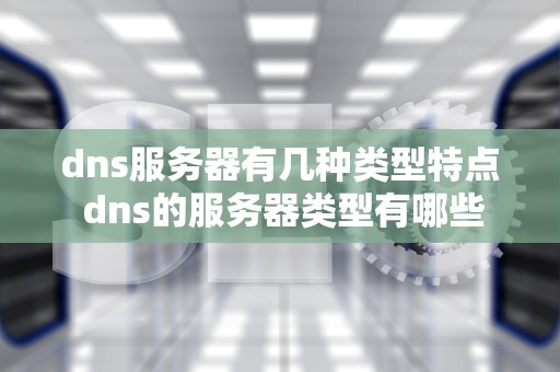 dns服务器有几种类型特点 dns的服务器类型有哪些