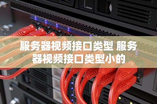 服务器视频接口类型 服务器视频接口类型小的