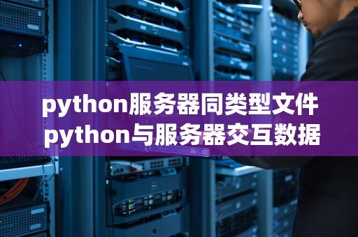 python服务器同类型文件 python与服务器交互数据