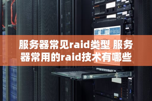 服务器常见raid类型 服务器常用的raid技术有哪些
