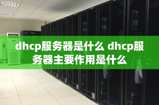 dhcp服务器是什么 dhcp服务器主要作用是什么