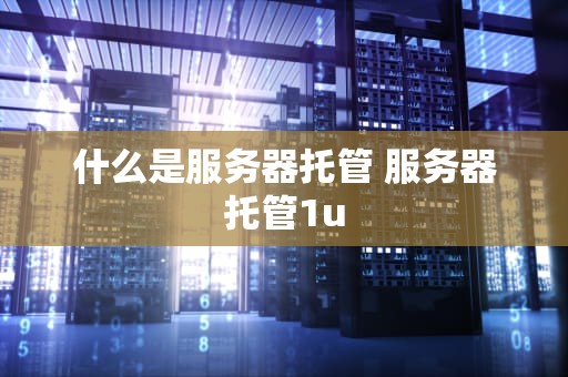 什么是服务器托管 服务器托管1u