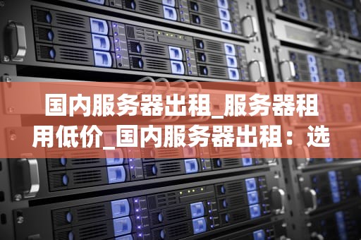 国内服务器出租_服务器租用低价_国内服务器出租：选择、优势与注意事项