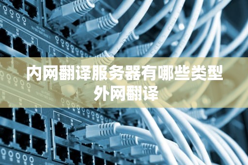 内网翻译服务器有哪些类型 外网翻译