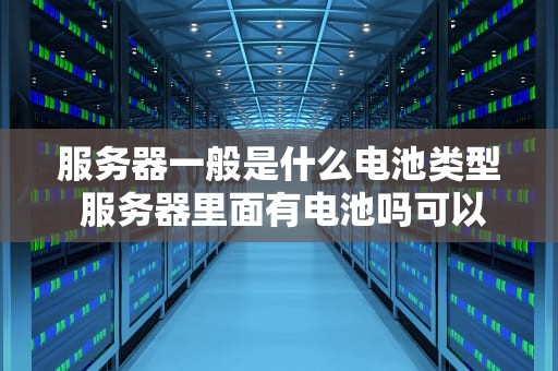 服务器一般是什么电池类型 服务器里面有电池吗可以空运吗