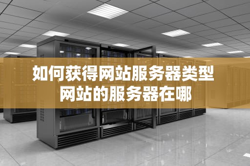 如何获得网站服务器类型 网站的服务器在哪
