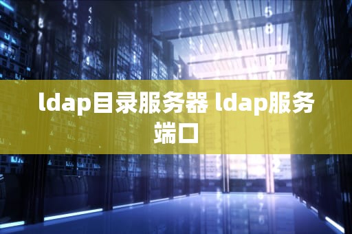 ldap目录服务器 ldap服务端口
