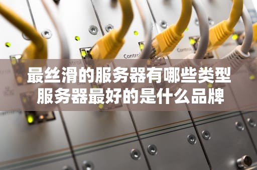 最丝滑的服务器有哪些类型 服务器最好的是什么品牌