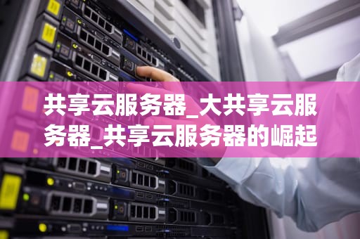 共享云服务器_大共享云服务器_共享云服务器的崛起与应用