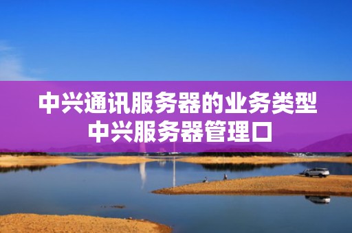 中兴通讯服务器的业务类型 中兴服务器管理口