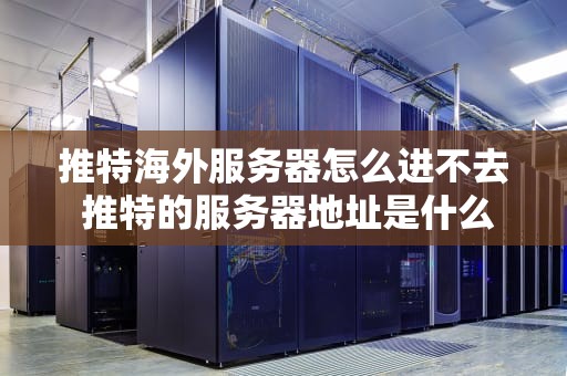 推特海外服务器怎么进不去 推特的服务器地址是什么