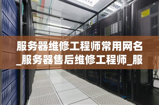 服务器维修工程师常用网名_服务器售后维修工程师_服务器维修工程师的网名世界