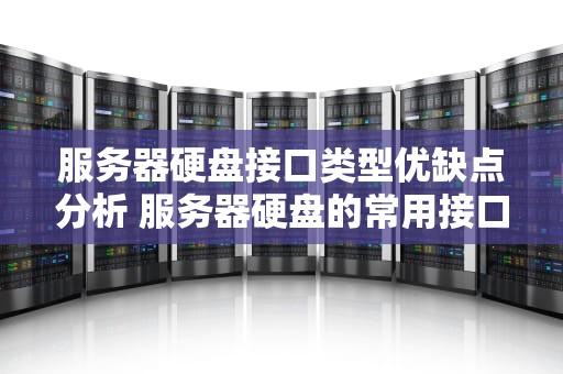 服务器硬盘接口类型优缺点分析 服务器硬盘的常用接口