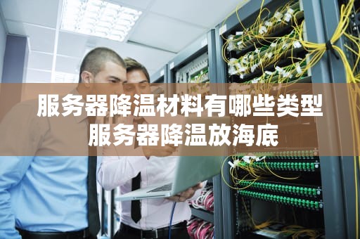 服务器降温材料有哪些类型 服务器降温放海底