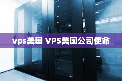 vps美国 VPS美国公司使命