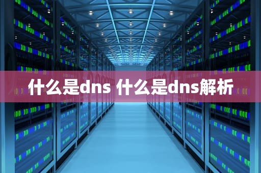 什么是dns 什么是dns解析