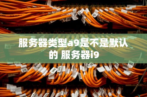 服务器类型a9是不是默认的 服务器i9