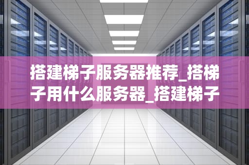 搭建梯子服务器推荐_搭梯子用什么服务器_搭建梯子服务器的全面指南