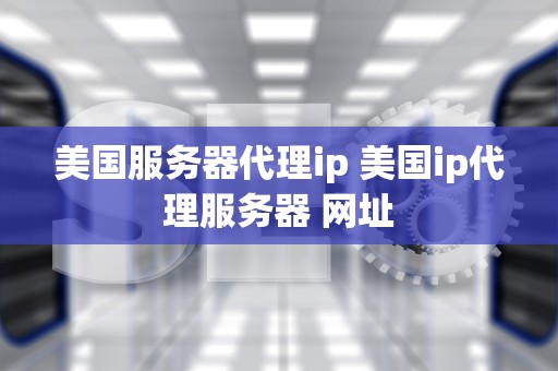 美国服务器代理ip 美国ip代理服务器 网址