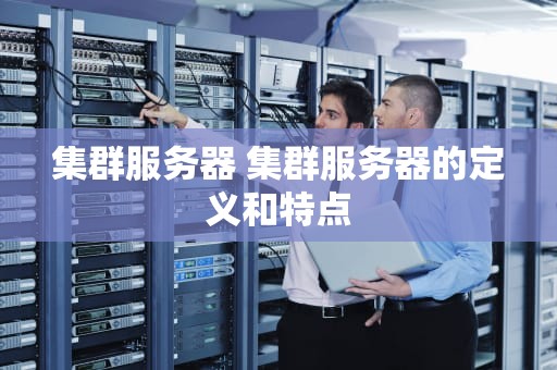 集群服务器 集群服务器的定义和特点