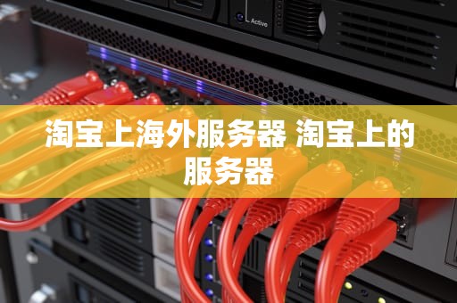 淘宝上海外服务器 淘宝上的服务器