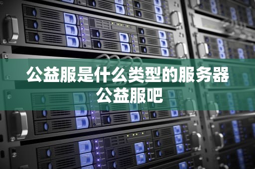 公益服是什么类型的服务器 公益服吧