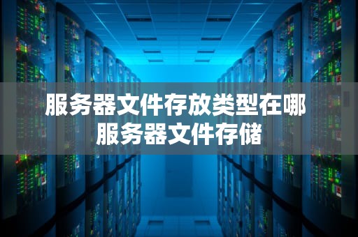 服务器文件存放类型在哪 服务器文件存储