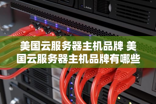 美国云服务器主机品牌 美国云服务器主机品牌有哪些