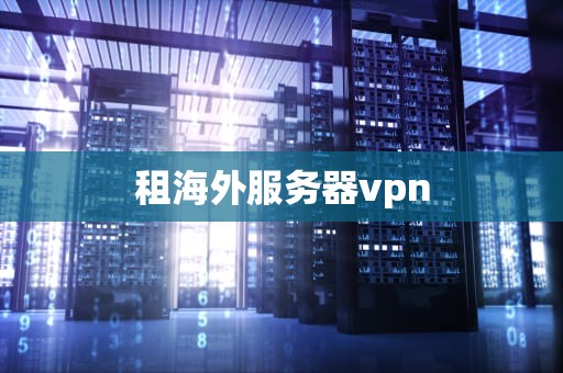 租海外服务器vpn