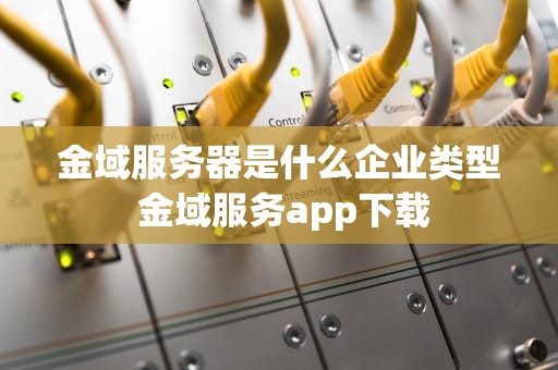 金域服务器是什么企业类型 金域服务app下载