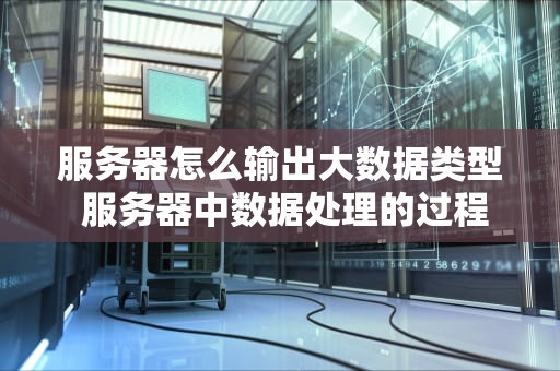 服务器怎么输出大数据类型 服务器中数据处理的过程