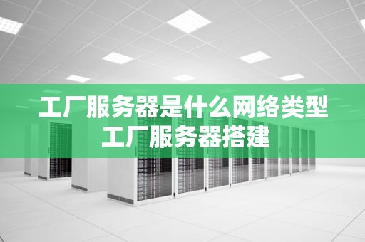 工厂服务器是什么网络类型 工厂服务器搭建