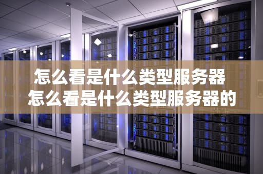 怎么看是什么类型服务器 怎么看是什么类型服务器的