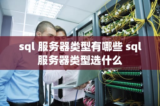 sql 服务器类型有哪些 sql服务器类型选什么
