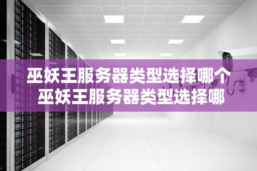 巫妖王服务器类型选择哪个 巫妖王服务器类型选择哪个好