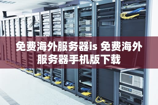 免费海外服务器is 免费海外服务器手机版下载