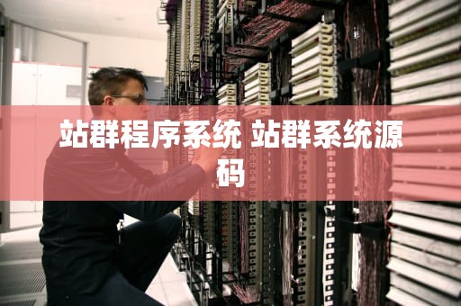 站群程序系统 站群系统源码