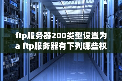ftp服务器200类型设置为a ftp服务器有下列哪些权限可以设置