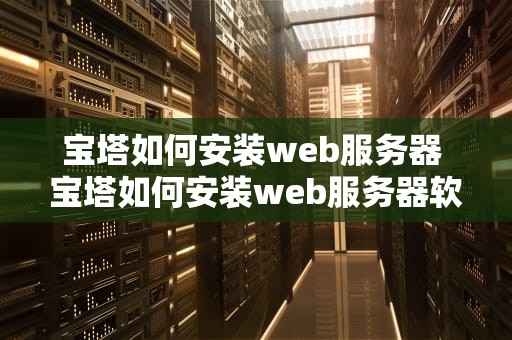 宝塔如何安装web服务器 宝塔如何安装web服务器软件