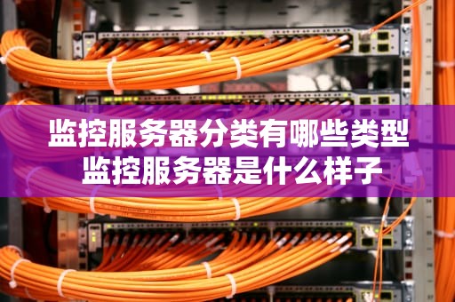 监控服务器分类有哪些类型 监控服务器是什么样子